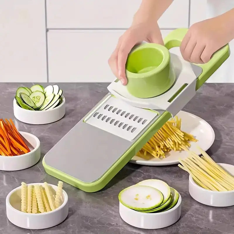 Multifunctional Vegetable Cutter & Slicer (5-in-1)