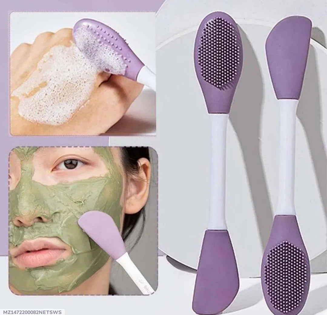 Silicone Face Mask Brush Pack of 4 Reusable Travel Friendly