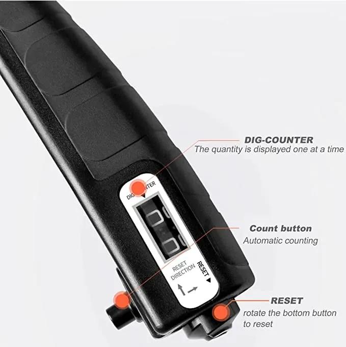 Adjustable Hand Gripper 10kg-40kg ABS Orange Black