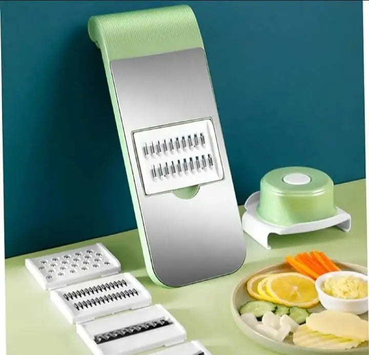 Multifunctional Vegetable Cutter & Slicer (5-in-1)
