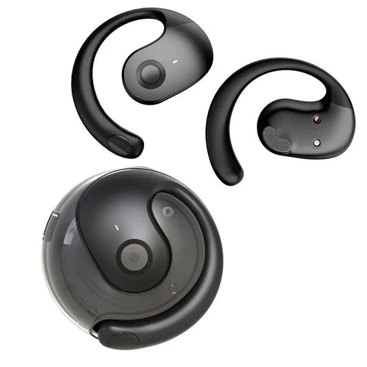 JM13 Planet Spherical Open Sport Ear Hook Wireless Earphone with Necklace Hifi Sound OWS Auriculares Audifonos Bluetooth Headset