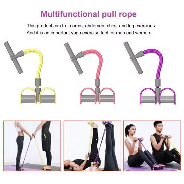 Purple Pull Rope 50ml ABS Plastic Home Gym Workout