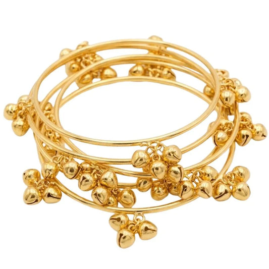 Kashmiri Ghunghroo Bangles Set (4 Pcs)
