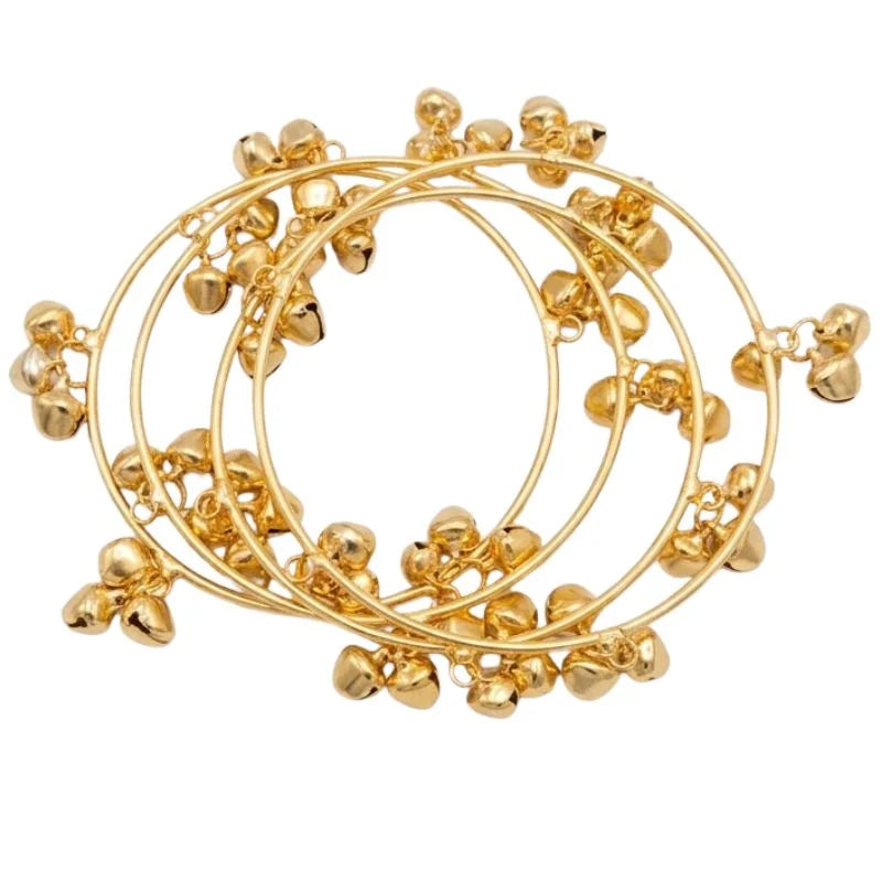 Kashmiri Ghunghroo Bangles Set (4 Pcs)