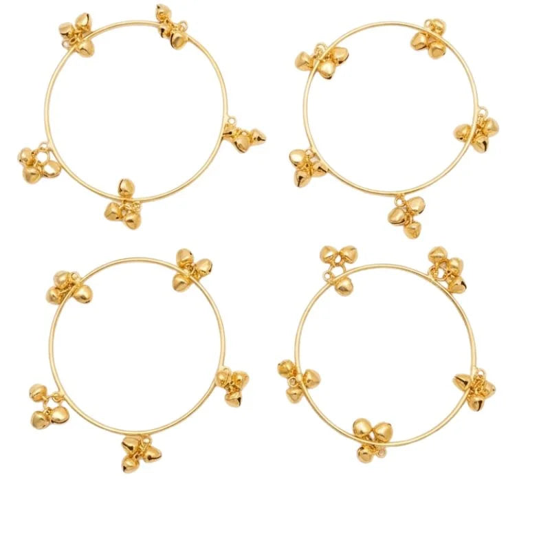 Kashmiri Ghunghroo Bangles Set (4 Pcs)